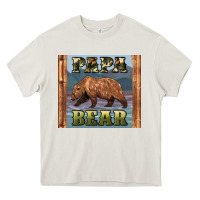 Cream papar bear Heavy Core Tee - Artiststas