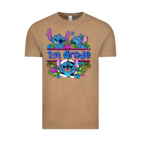 Vintage Coffee preview flower stitch 1st grade Vintage Tee - AdoDesignShop