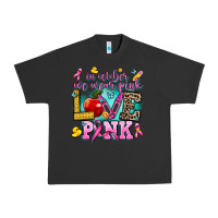 Pigment Black in october we wear pink love pink Urban Heavy Tee - AdoDesignShop