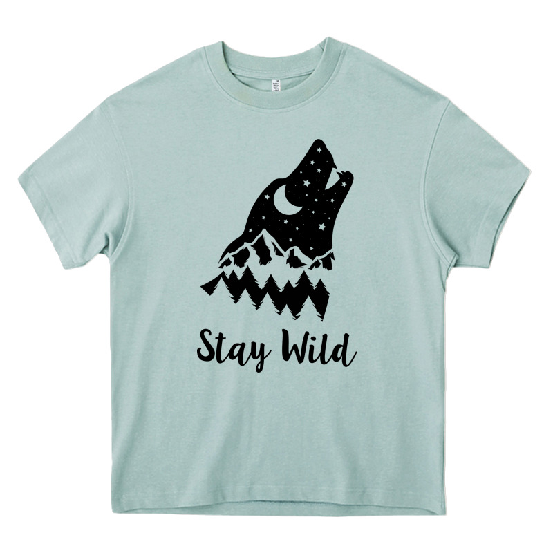 Stay Wild Heavy Core Tee by Unal Design | Teevron