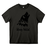 Asphalt stay wild Heavy Core Tee - Unal Design