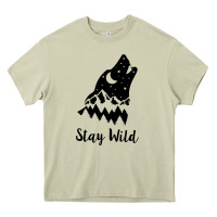 Mossy stay wild Heavy Core Tee - Unal Design