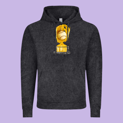 Baseball Throphy Cup Fa Element Vintage Hoodie Designed By Fadigitalartstudio