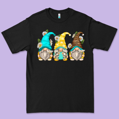 Daisy Gnomes Premium Tee Designed By Zillion Design Studio