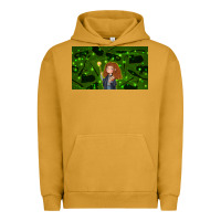 Pigment Peanut Butter wizard girl and cat Urban Hoodie - TumblerDesignByShophia