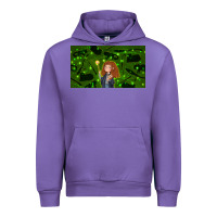 Tulip wizard girl and cat Urban Hoodie - TumblerDesignByShophia