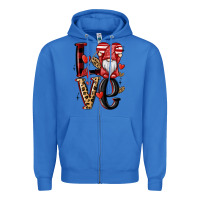 True Royal love gnome Zipper Hoodie - MaliasSmallBusiness