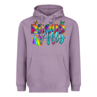 Lavender Western Proud Ally Heavyweight Hoodie - BundleAndBundleShop