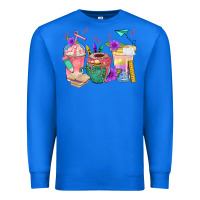 True Royal School Girl Coffee Cup Bbs Premium Sweatshirt - BundleAndBundleShop