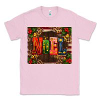 Bubblegum Pink noel mistletoe Christmas Classic Tee - AdoDesignShop