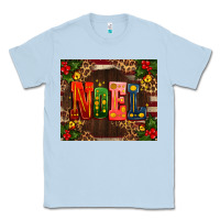 Dusty Blue noel mistletoe Christmas Classic Tee - AdoDesignShop
