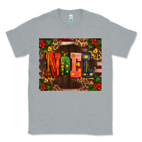 Heather Grey noel mistletoe Christmas Classic Tee - AdoDesignShop