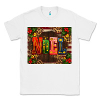 White noel mistletoe Christmas Classic Tee - AdoDesignShop