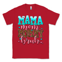 Red mama mom mommy bruh Classic Tee - AdoDesignShop
