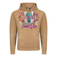 Vintage Camel with god all things are possible Vintage Hoodie - RacoonDesign