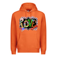 Carrot love frame digital valentines day Premium Hoodie - Bettercallsaul