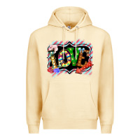 Pina Colada love frame digital valentines day Premium Hoodie - Bettercallsaul