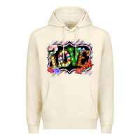 Sandshell love frame digital valentines day Premium Hoodie - Bettercallsaul