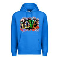True Royal love frame digital valentines day Premium Hoodie - Bettercallsaul