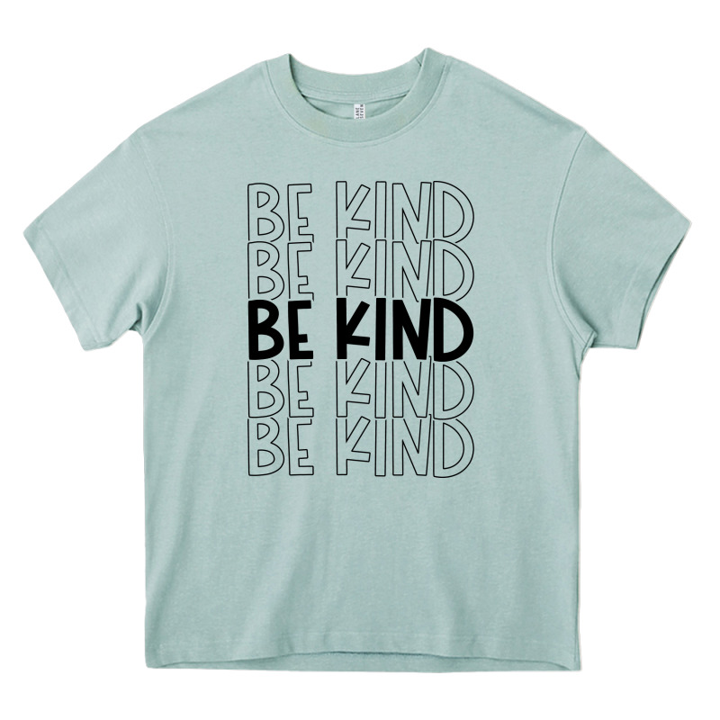 Be Kind Heavy Core Tee by Unal Design | Teevron