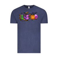Vintage Denim halloween blessed Vintage Tee - AdoDesignShop