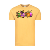 Vintage Mustard halloween blessed Vintage Tee - AdoDesignShop