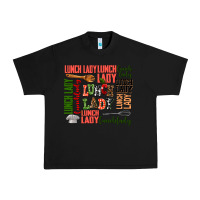 Black lunch lady Urban Heavy Tee - AdoDesignShop