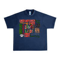 Navy lunch lady Urban Heavy Tee - AdoDesignShop