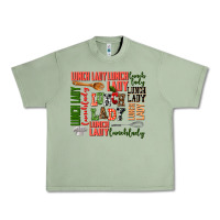 Oil Green lunch lady Urban Heavy Tee - AdoDesignShop