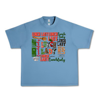 Pebble Blue lunch lady Urban Heavy Tee - AdoDesignShop