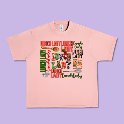 Lunch Lady Urban Heavy Tee Designed By Adodesignshop