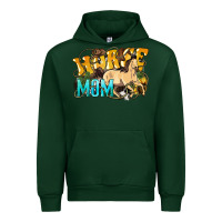 Forest Green Horse Mom Rope Urban Hoodie - HowdyJamesFarm