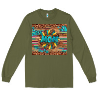 Army Green sunflower mom Long Sleeve Tee - Artiststas