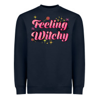 Navy feeling witchy Heavyweight Sweatshirt - AdoDesignShop
