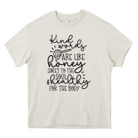 Cream kind Heavy Core Tee - Unal Design