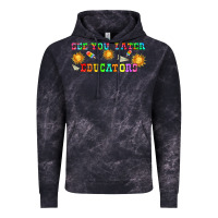 Cloud Black see you later educators  libbey glass Vintage Hoodie - HRA Design Shop