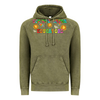 Vintage Olive see you later educators  libbey glass Vintage Hoodie - HRA Design Shop