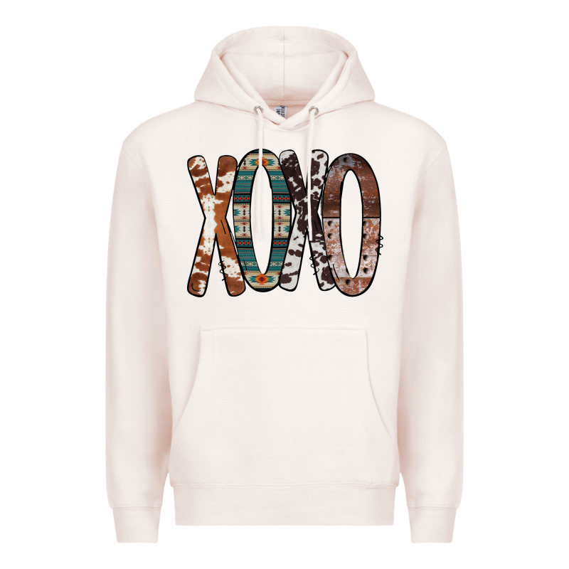 Xoxo Leopard Heart Premium Hoodie by Bettercallsaul | Teevron