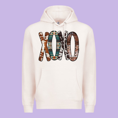 Xoxo Leopard Heart Premium Hoodie Designed By Bettercallsaul
