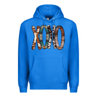 True Royal Xoxo Leopard Heart Premium Hoodie - Bettercallsaul
