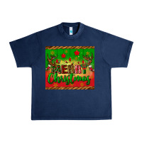 Navy merry christmas tumbler Urban Heavy Tee - BundleAndBundleShop