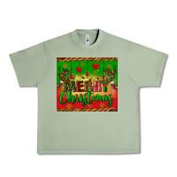 Oil Green merry christmas tumbler Urban Heavy Tee - BundleAndBundleShop