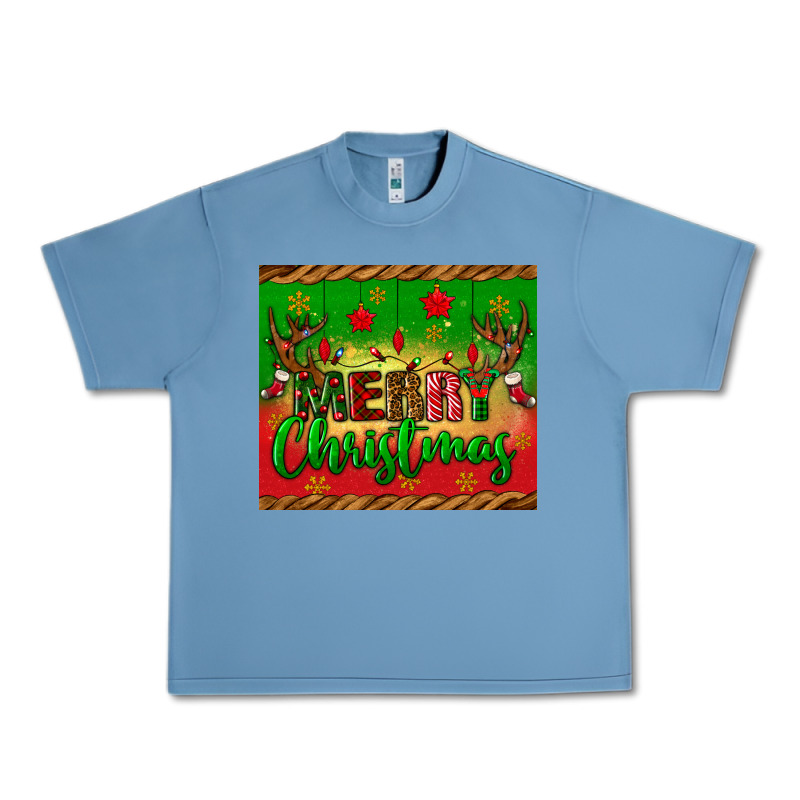 Merry Christmas Tumbler Urban Heavy Tee by BundleAndBundleShop | Teevron