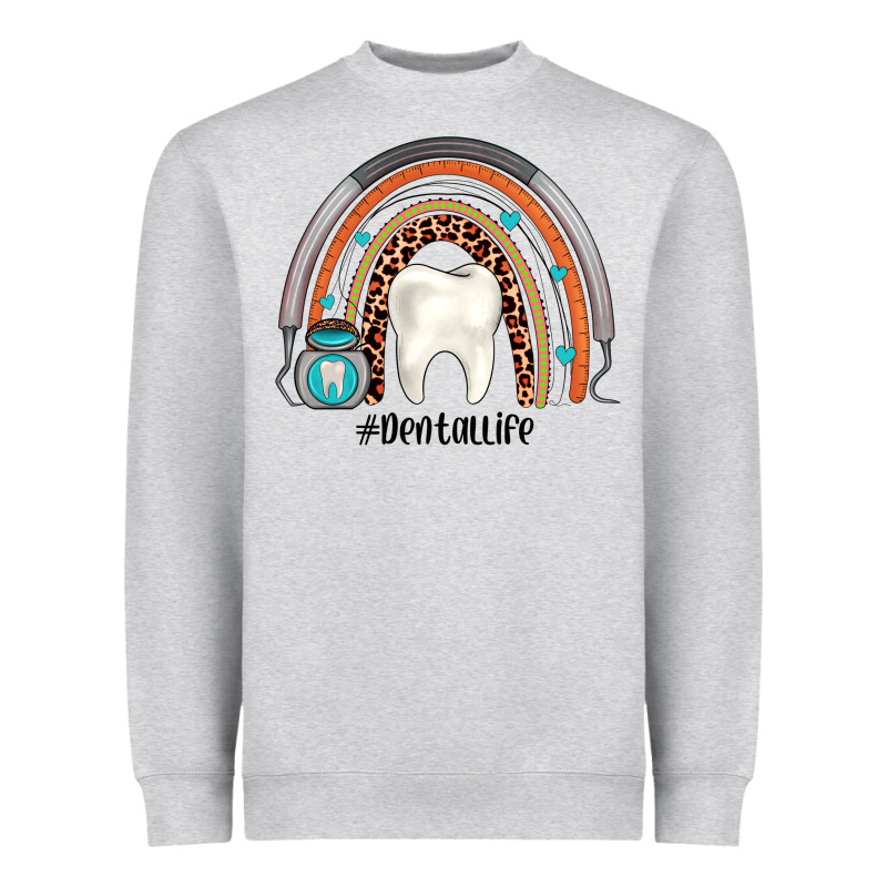 Dentallife Rainbow Heavyweight Sweatshirt by JahusDesignShop | Teevron