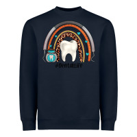 Navy dentallife rainbow Heavyweight Sweatshirt - JahusDesignShop