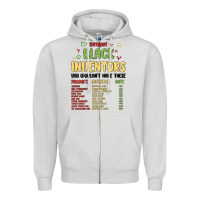 Dove Grey black inventors black history Zipper Hoodie - MaliasSmallBusiness
