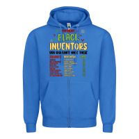 True Royal black inventors black history Zipper Hoodie - MaliasSmallBusiness