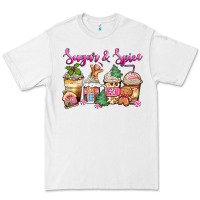 White sugar and spice pink gingerbread coffee cups Premium Tee - Zillion Design Studio