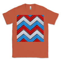 Copper Glitter 4th of July Seamless Pattern Classic Tee - BundleAndBundleShop