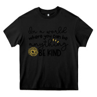 Black be kind Heavy Core Tee - Unal Design
